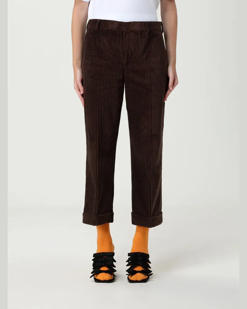 Moschino Hose damen Braun