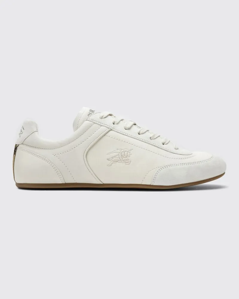 Burberry Knight Leder-Sneakers Beige