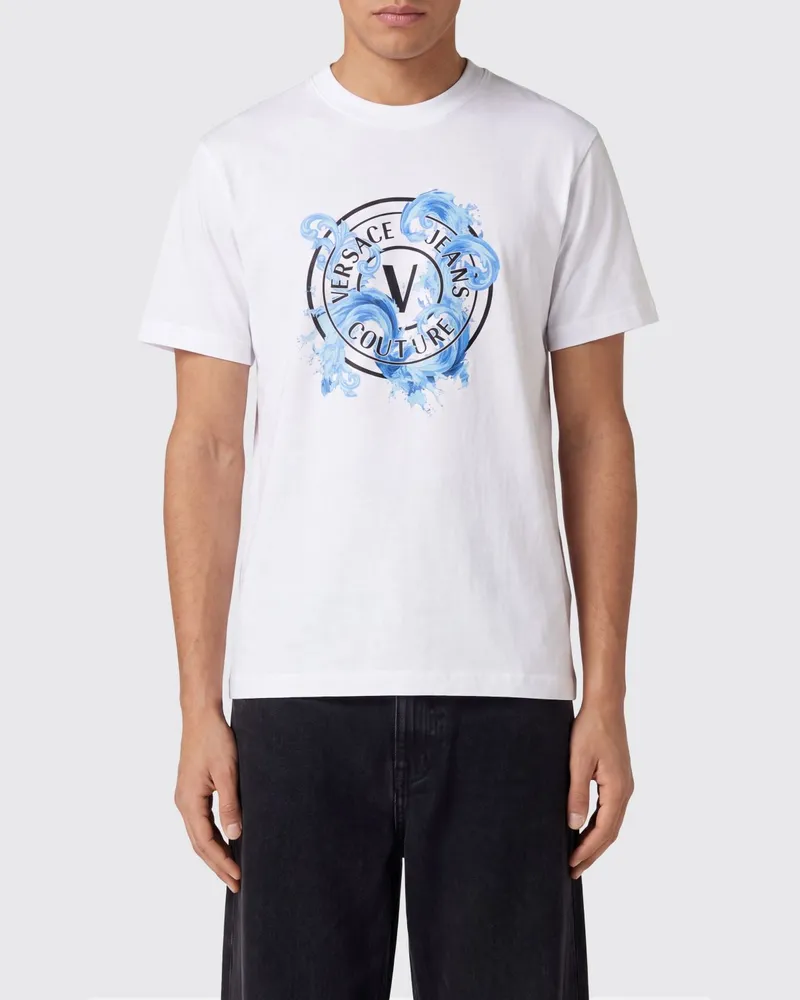 Versace Jeans T-shirt herren Weiß