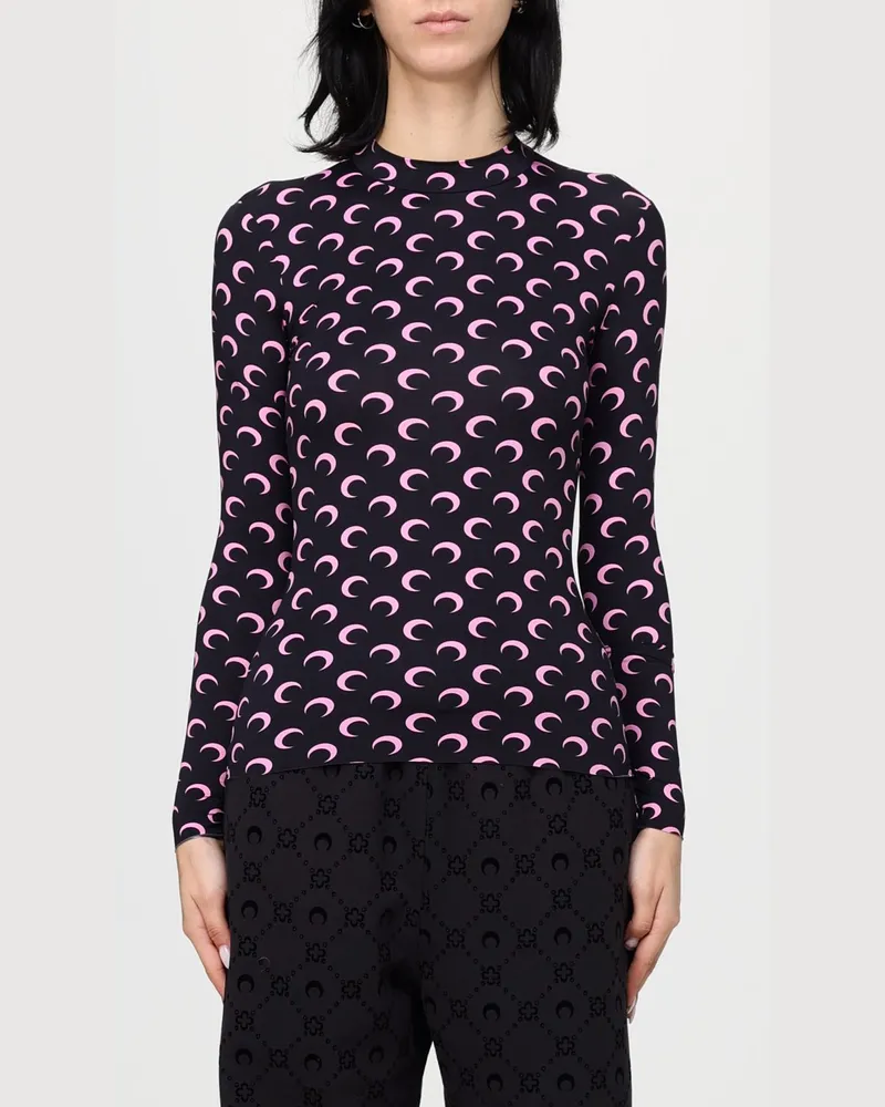 Marine Serre Top damen Schwarz