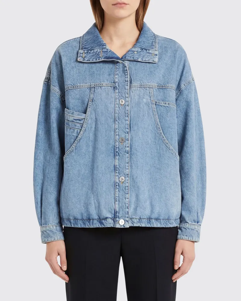 ATTICO Jacke damen Hellblau