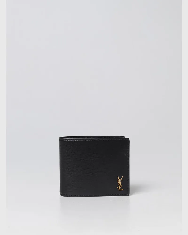 Saint Laurent Portmonnaie herren Schwarz