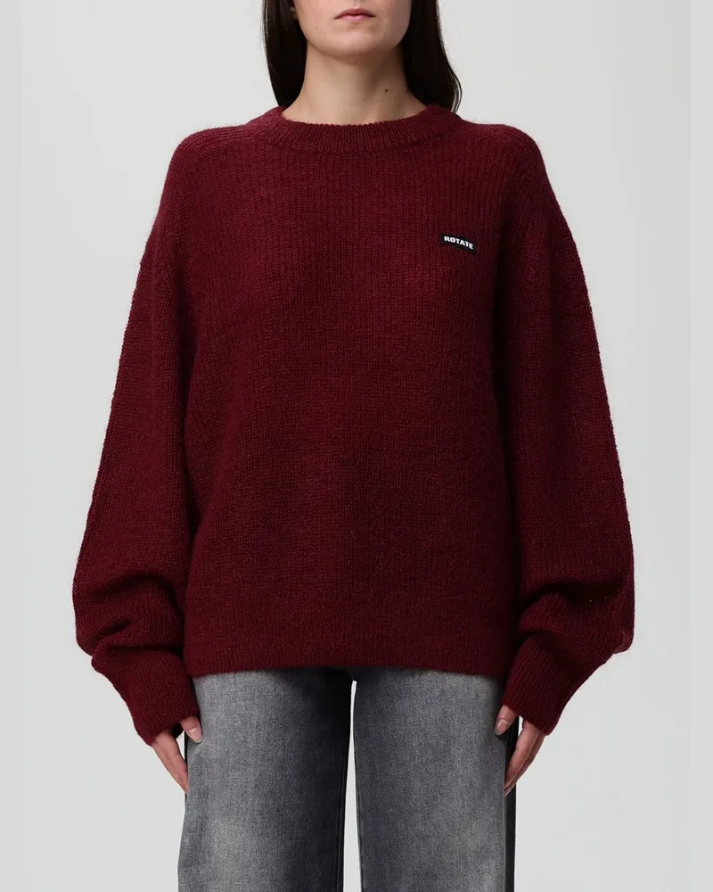 ROTATE Birger Christensen Sweatshirt damen Pflaume