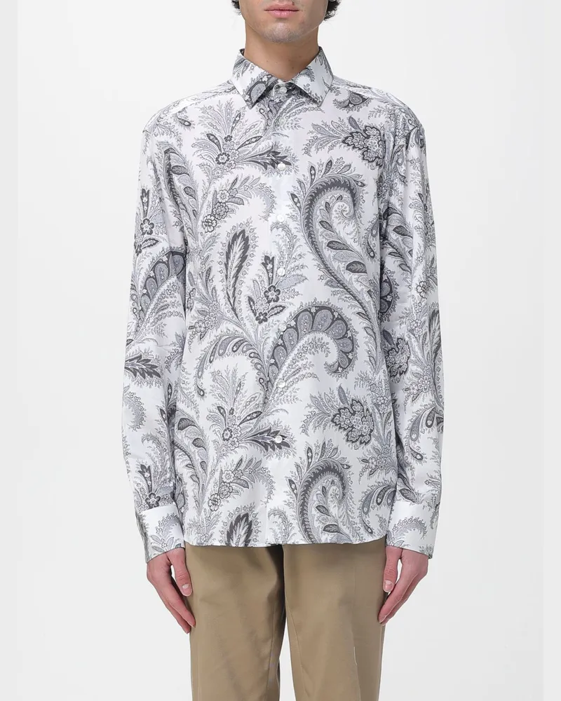Etro Hemd herren Grau