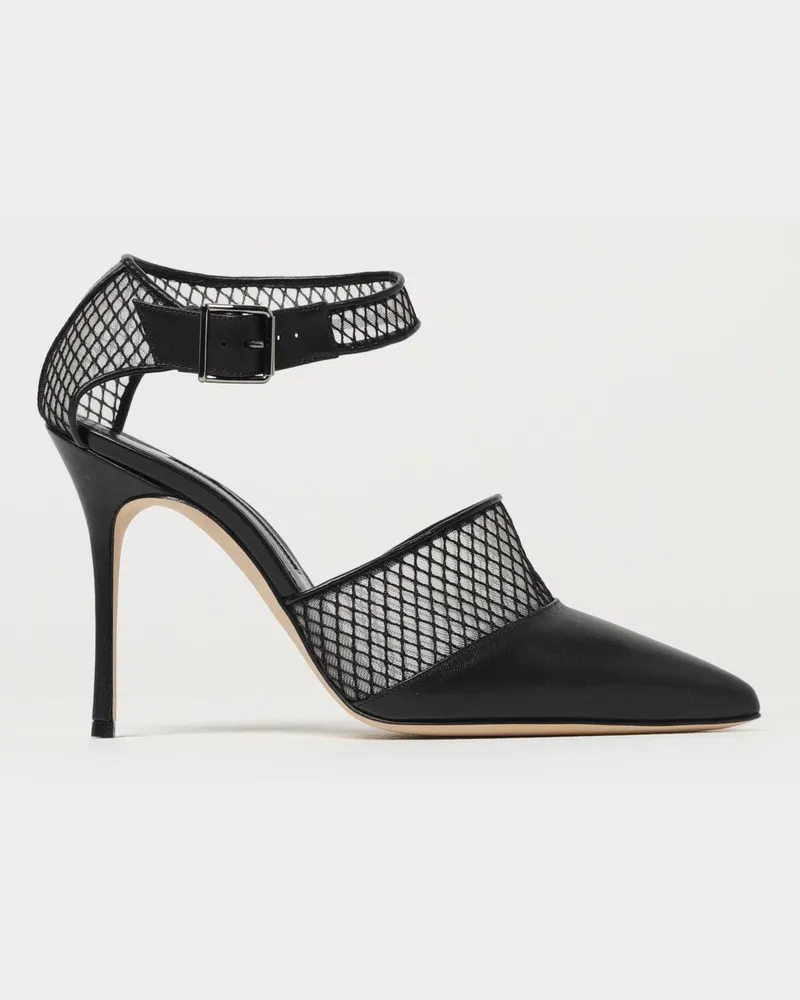 Manolo Blahnik Schuhe damen Schwarz