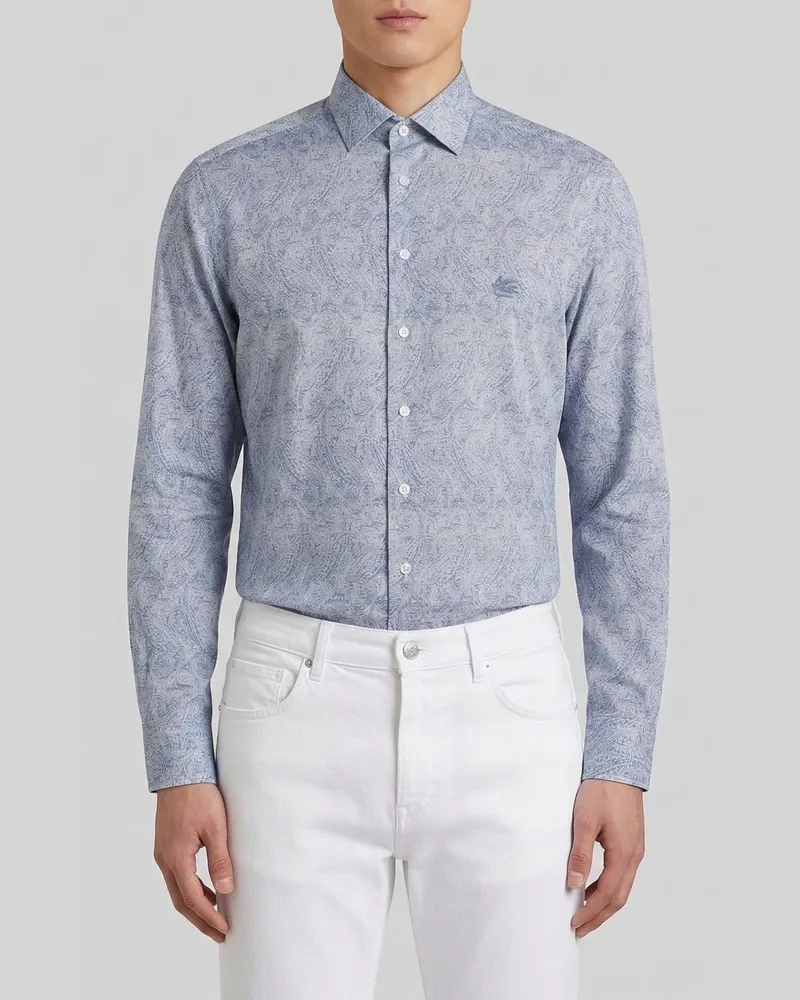 Etro Hemd herren Blau