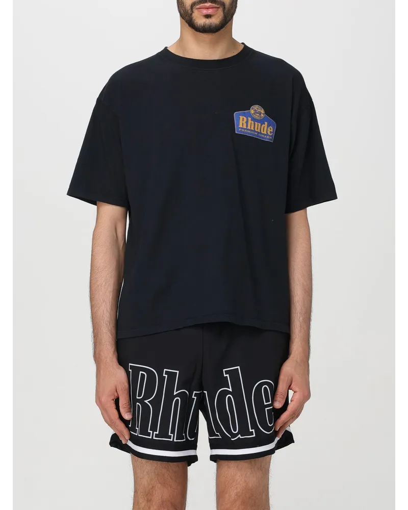 RHUDE T-shirt Schwarz