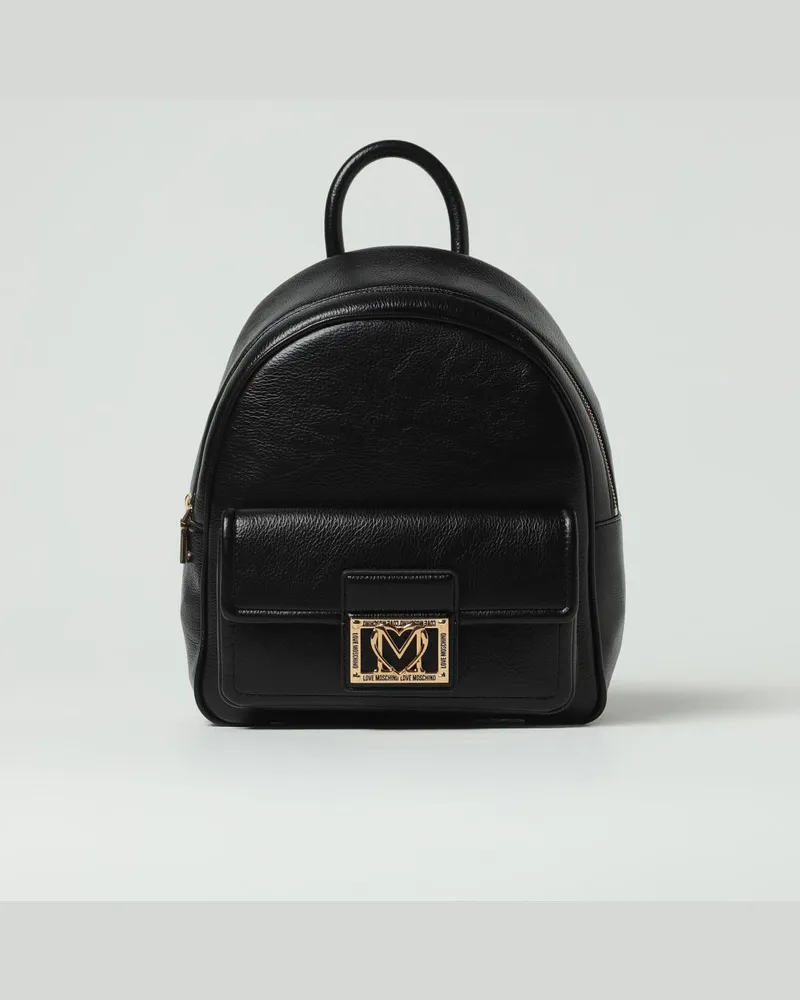 Moschino Rucksack damen Schwarz