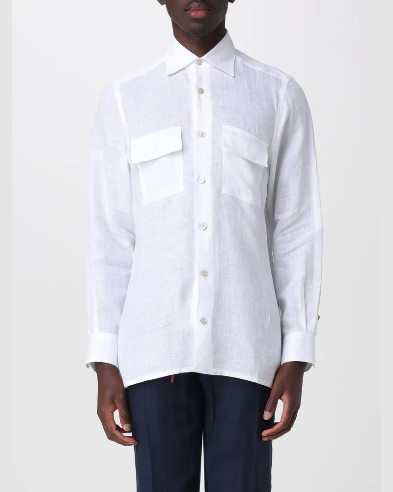 Kiton Hemd herren Weiß