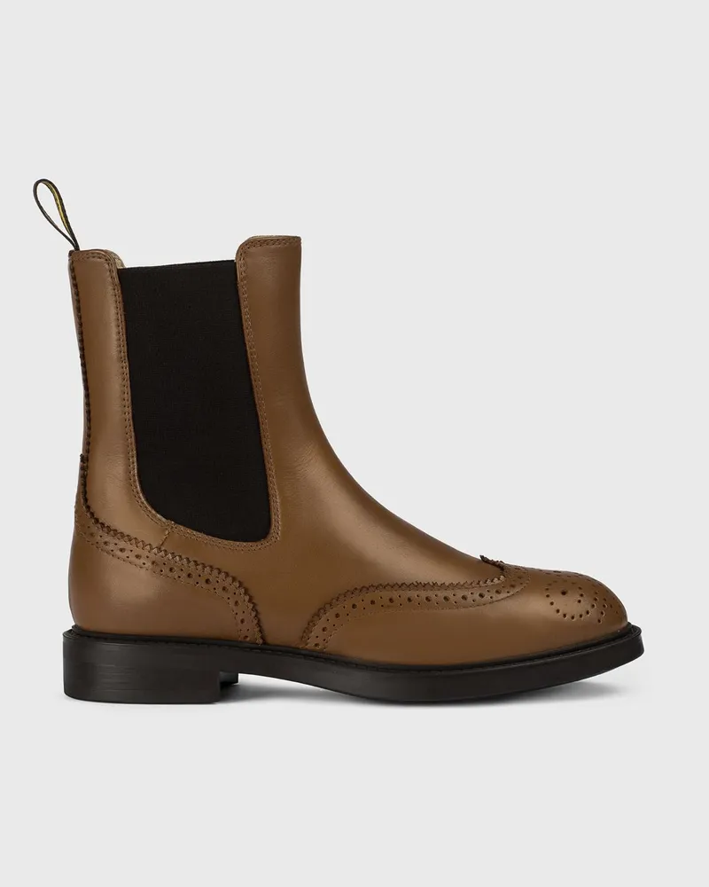 Doucal´s Flache stiefeletten damen Braun