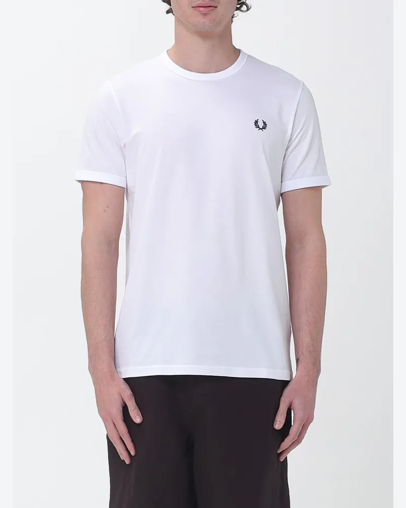Fred Perry T-shirt herren Weiss