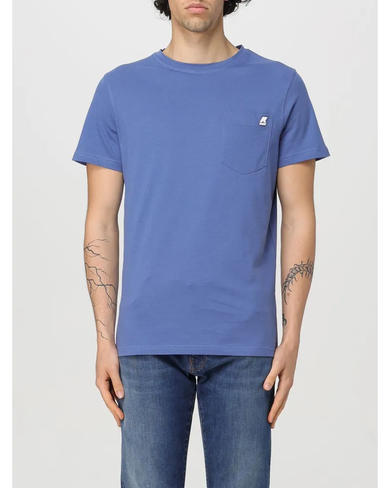 K-Way T-shirt Blau
