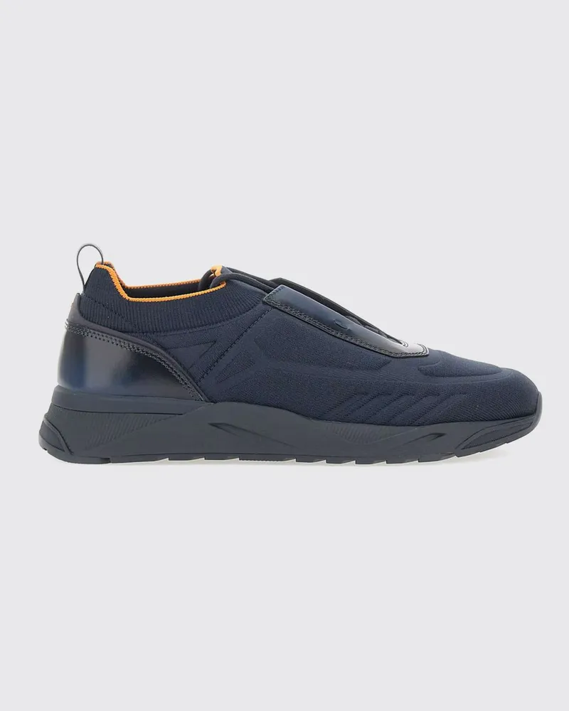 Santoni Sneakers herren Blau