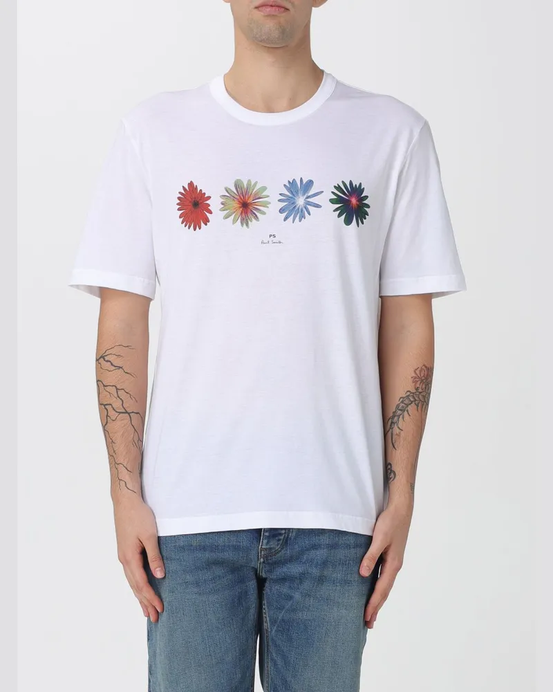 Paul Smith T-shirt herren Weiß