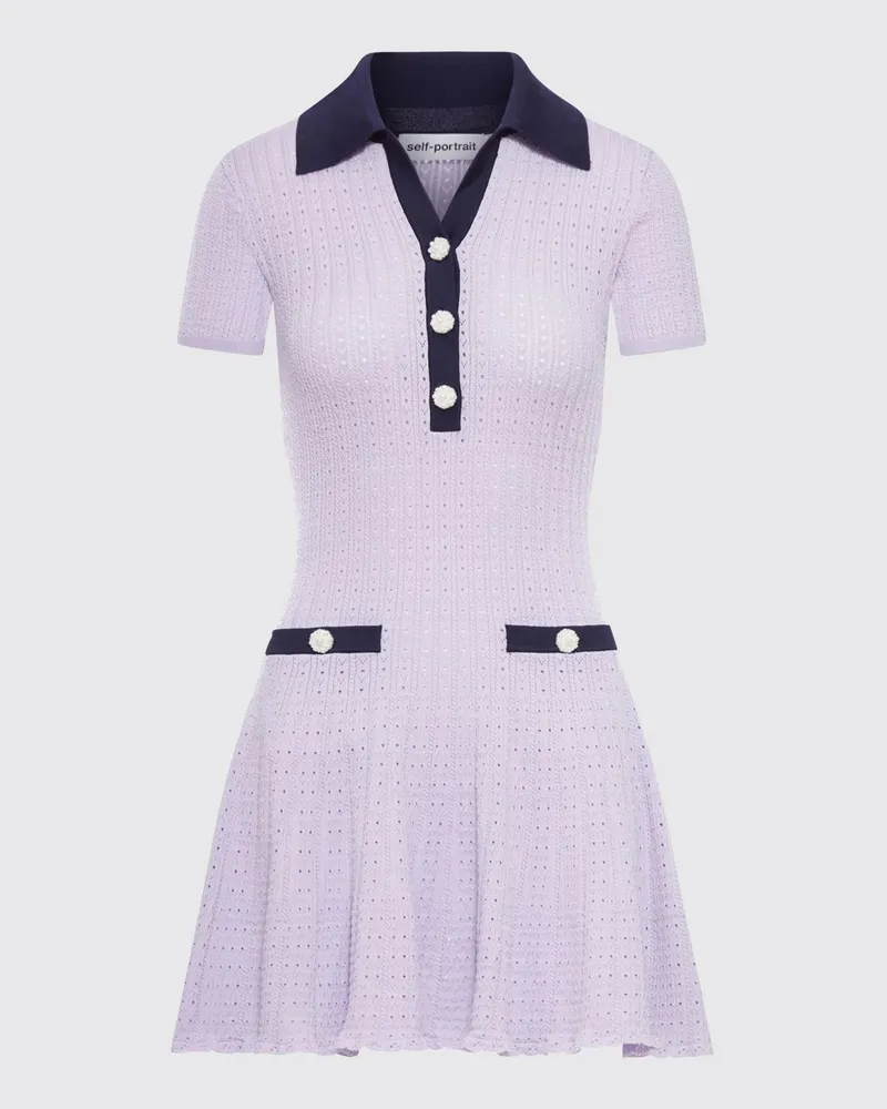 Self-Portrait Kleid damen Lila