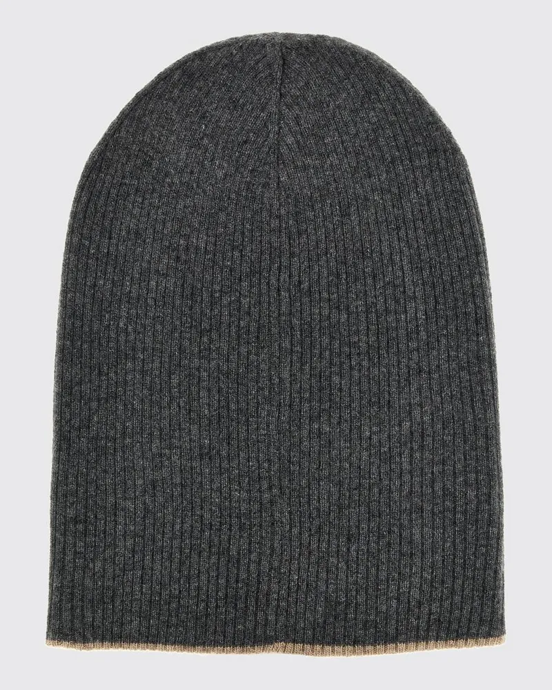 Brunello Cucinelli Hut herren Grau