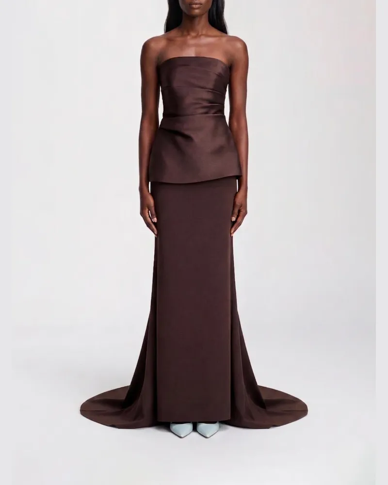 Solace London Kleid damen Braun