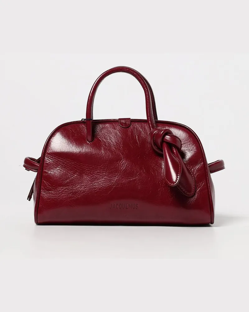 Jacquemus Handtasche damen Burgunderrot
