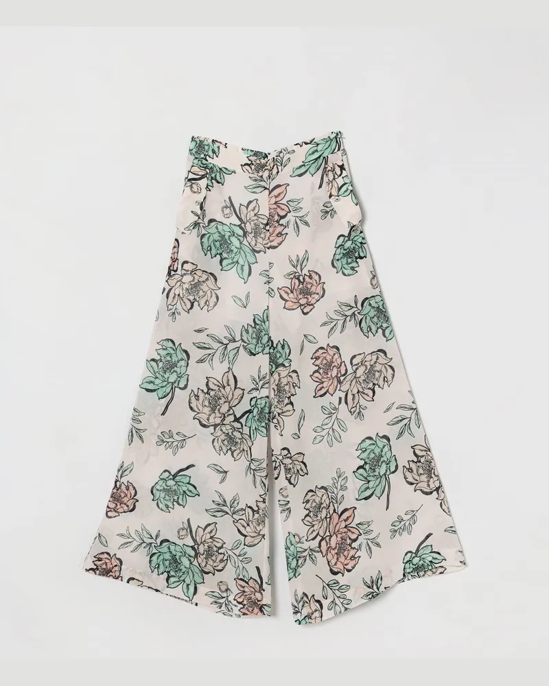 Liu Jo Palazzo-Hose aus bedrucktem Crêpe Bunt