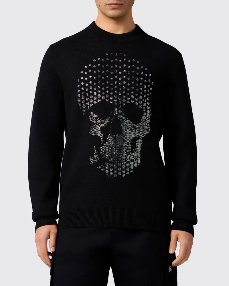 Philipp Plein Pullover herren Schwarz
