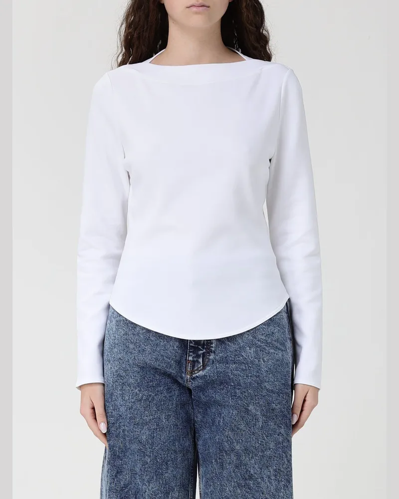 Alaïa T-shirt damen Weiß