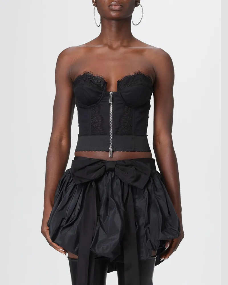 Dsquared2 Top damen Schwarz