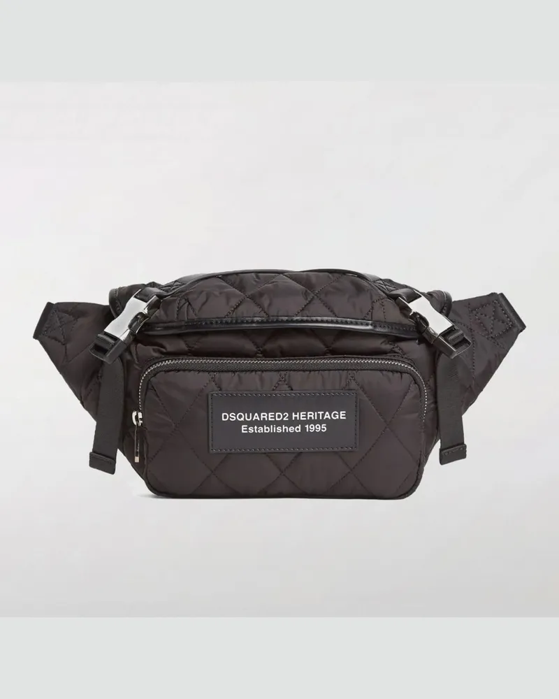 Dsquared2 Grteltasche herren Schwarz