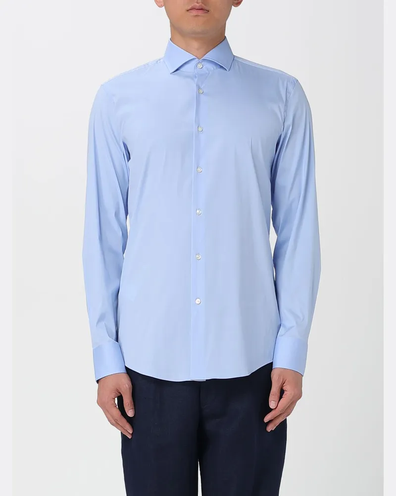 HUGO BOSS Hemd herren Hellblau