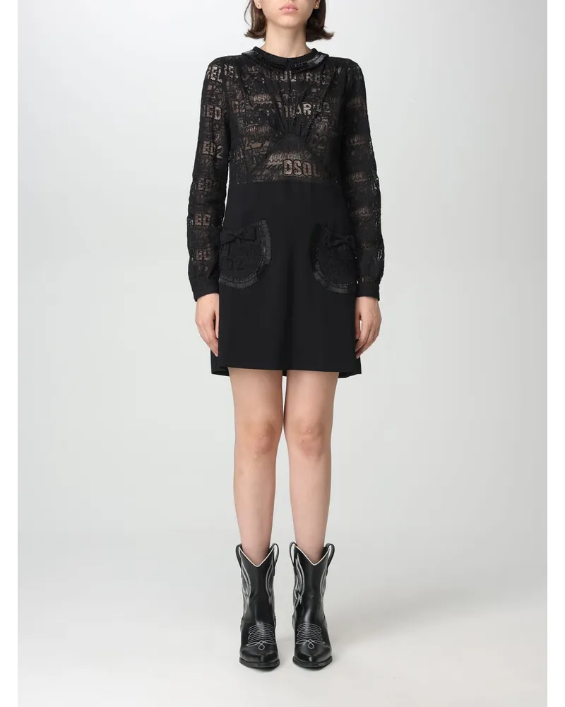 Dsquared2 Kleid damen Schwarz
