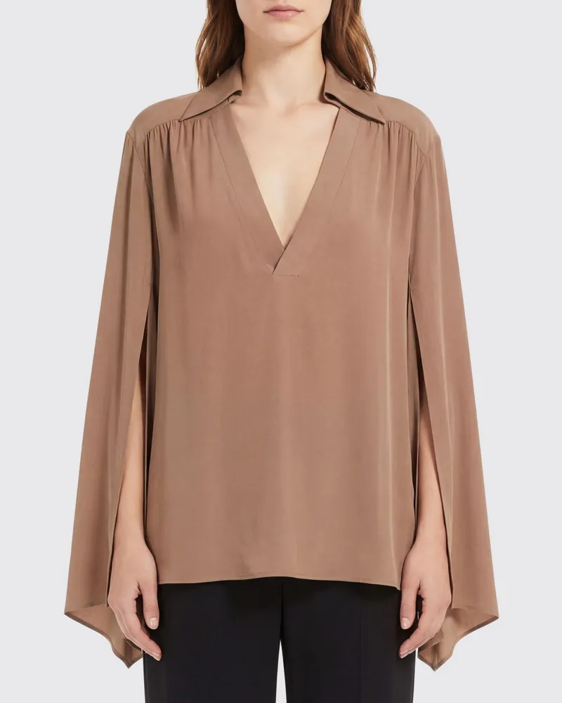 Federica Tosi Sweatshirt damen Braun