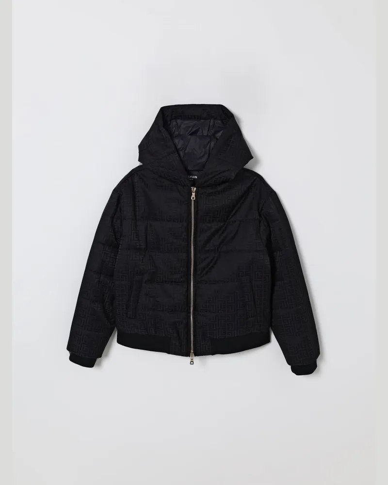 Balmain Mntel kinder Schwarz