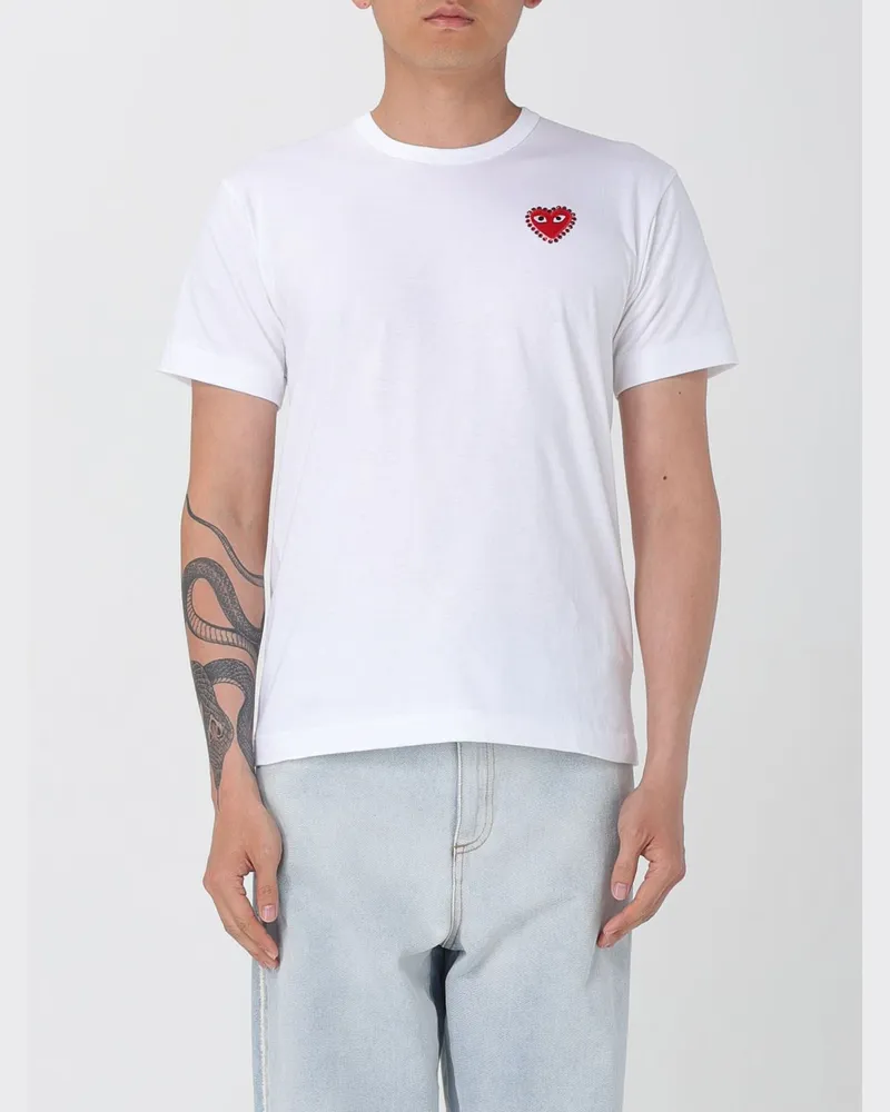 Comme des Garçons Polo herren Weiss
