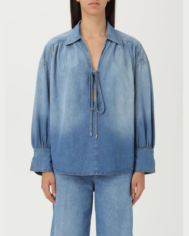 Pinko Top damen Blau