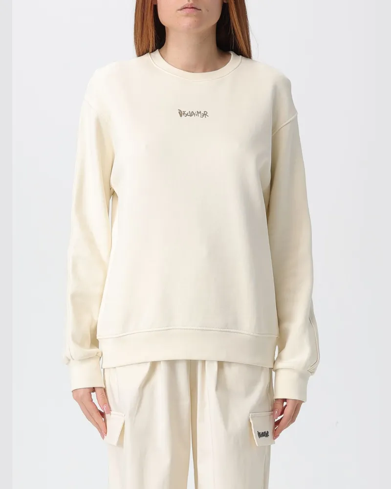 DISCLAIMER Sweatshirt damen Milch