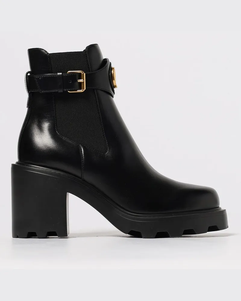 Valentino Garavani Flache stiefeletten damen Schwarz