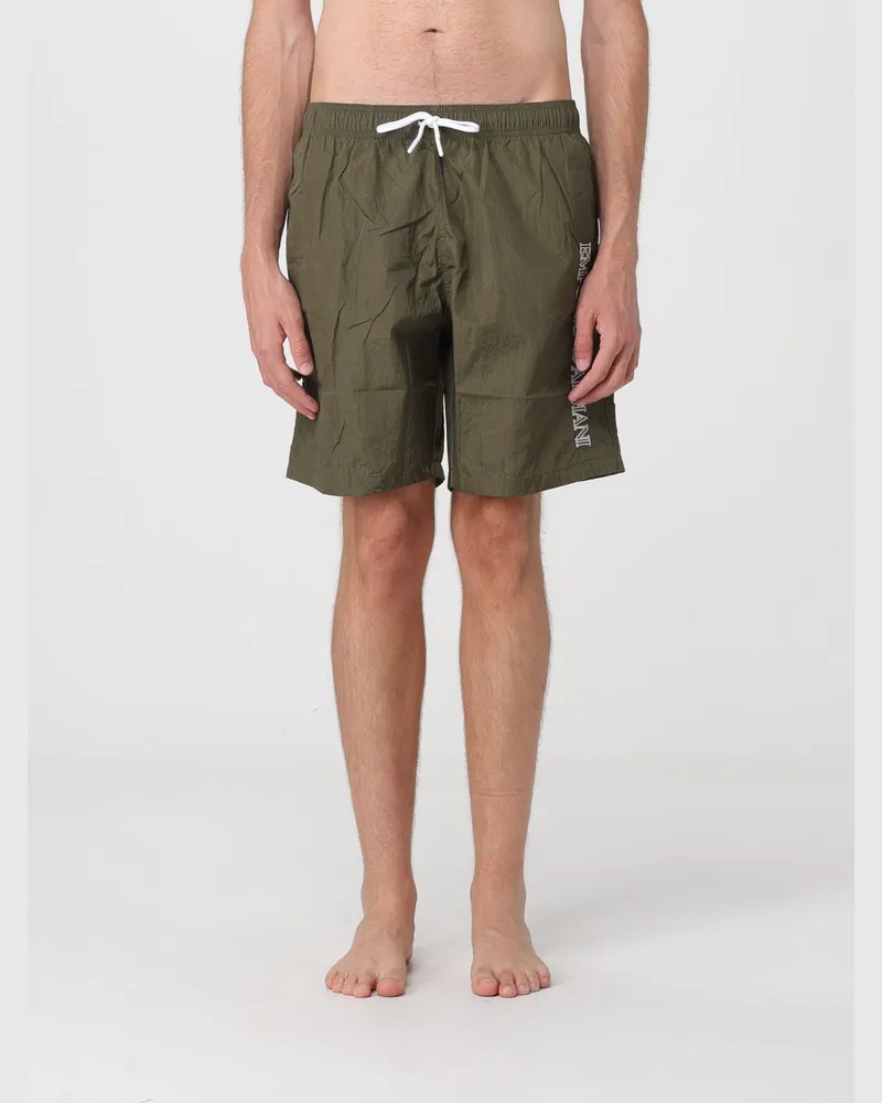 Emporio Armani Bademode herren Grün