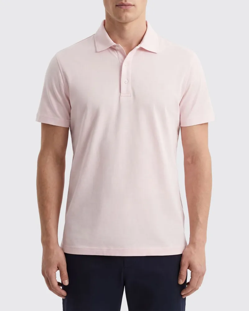 Fedeli Polo herren Pink