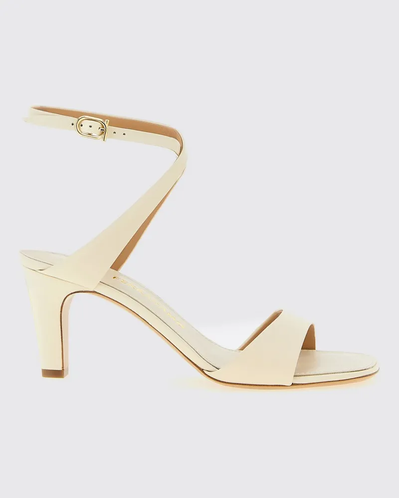 Ferragamo Flache sandalen damen Beige