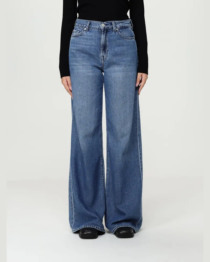7 for all mankind Jeans damen Blau