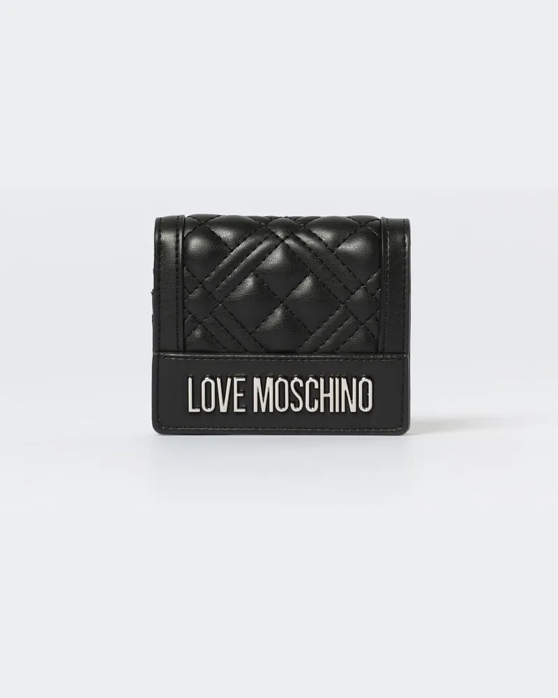 Moschino Geldbörsen damen Schwarz