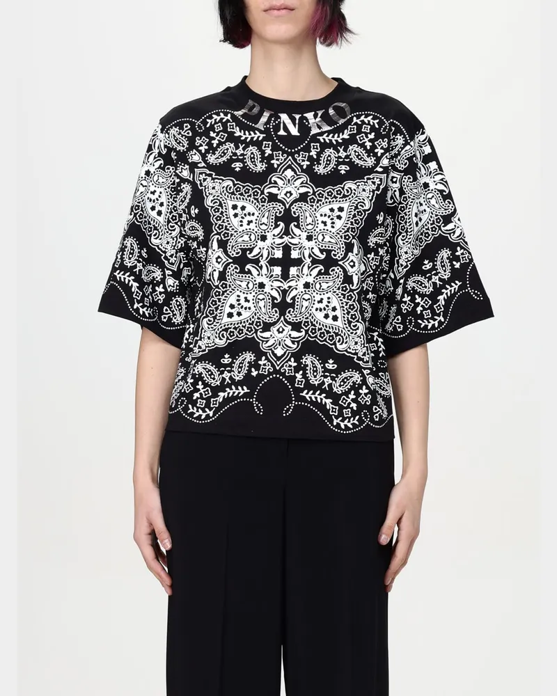 Pinko T-shirt damen Schwarz