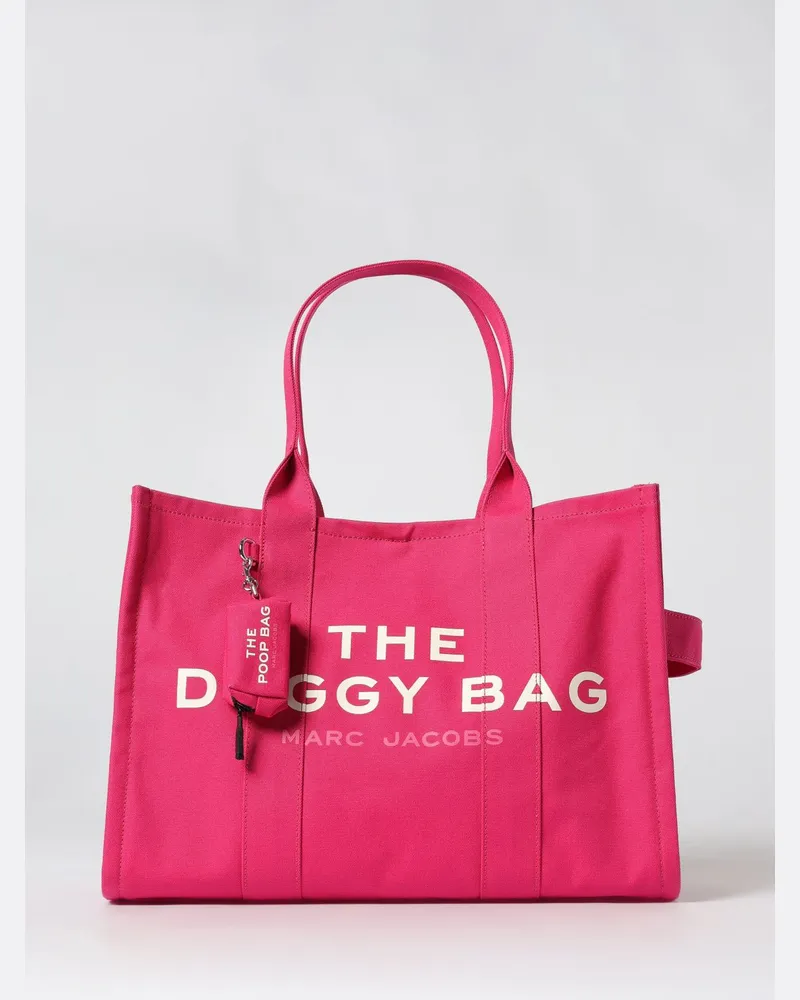 Marc Jacobs Schultertasche damen Fuchsia