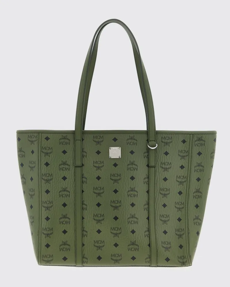 MCM Schultertasche damen Grün