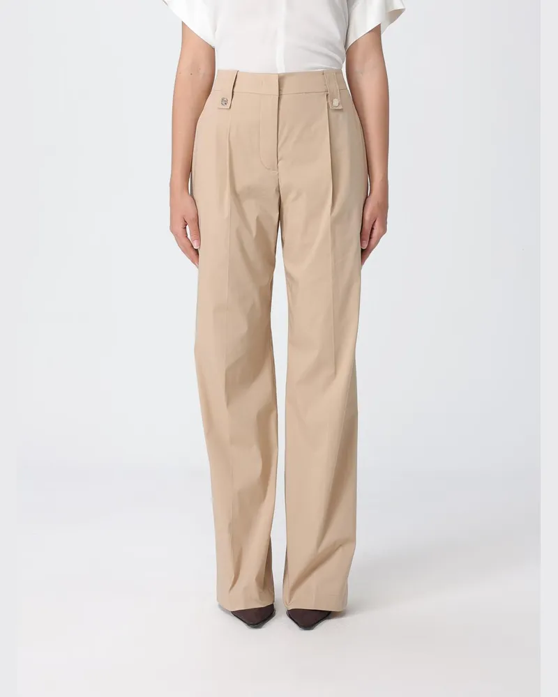 Liu Jo Klassische Hose aus Baumwollmischung Taubengrau