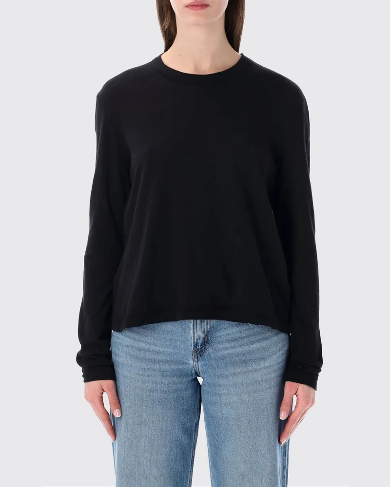 James Perse T-shirt damen Schwarz