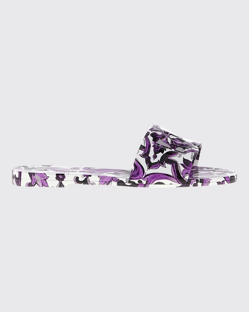 Dolce & Gabbana Flache sandalen damen Dolce & Gabbana Violett