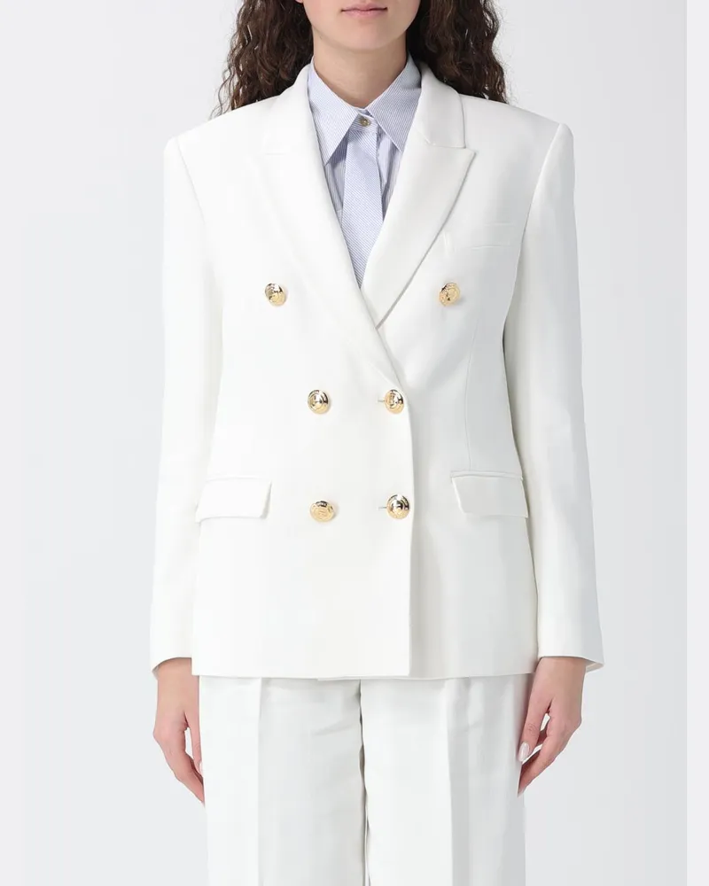Elisabetta Franchi Jacke damen Ivory