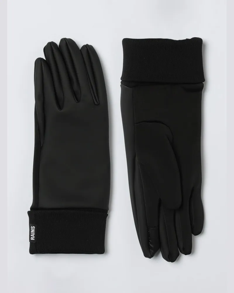 RAINS Handschuhe herren Schwarz