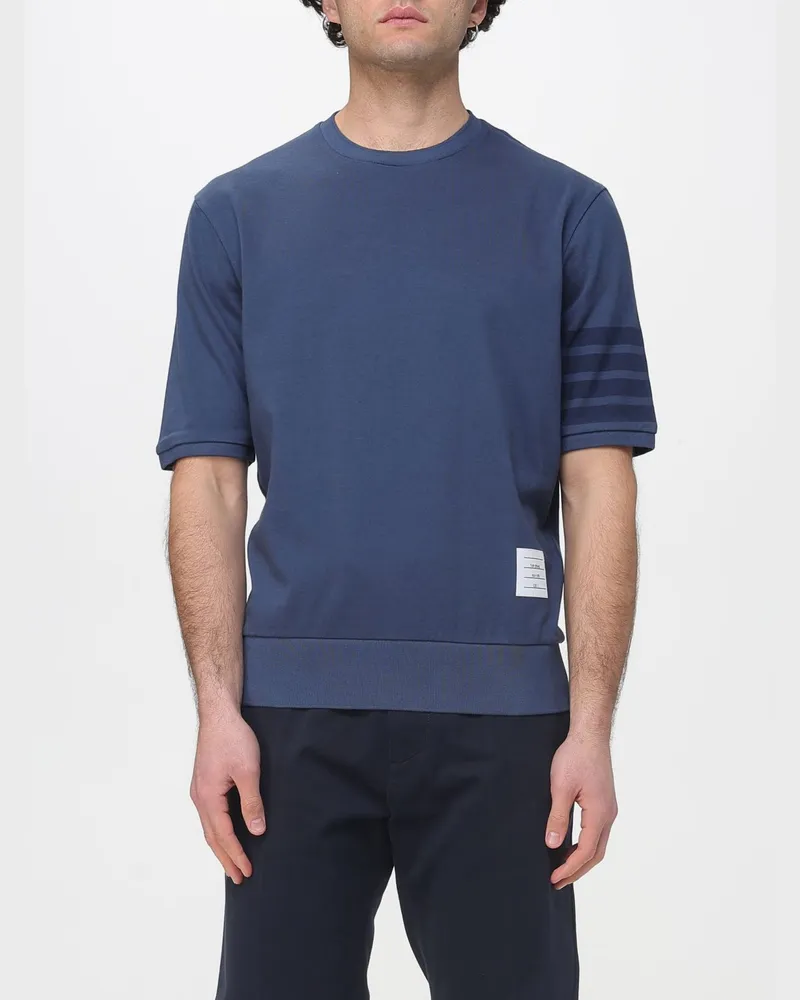 Thom Browne T-shirt herren Navy