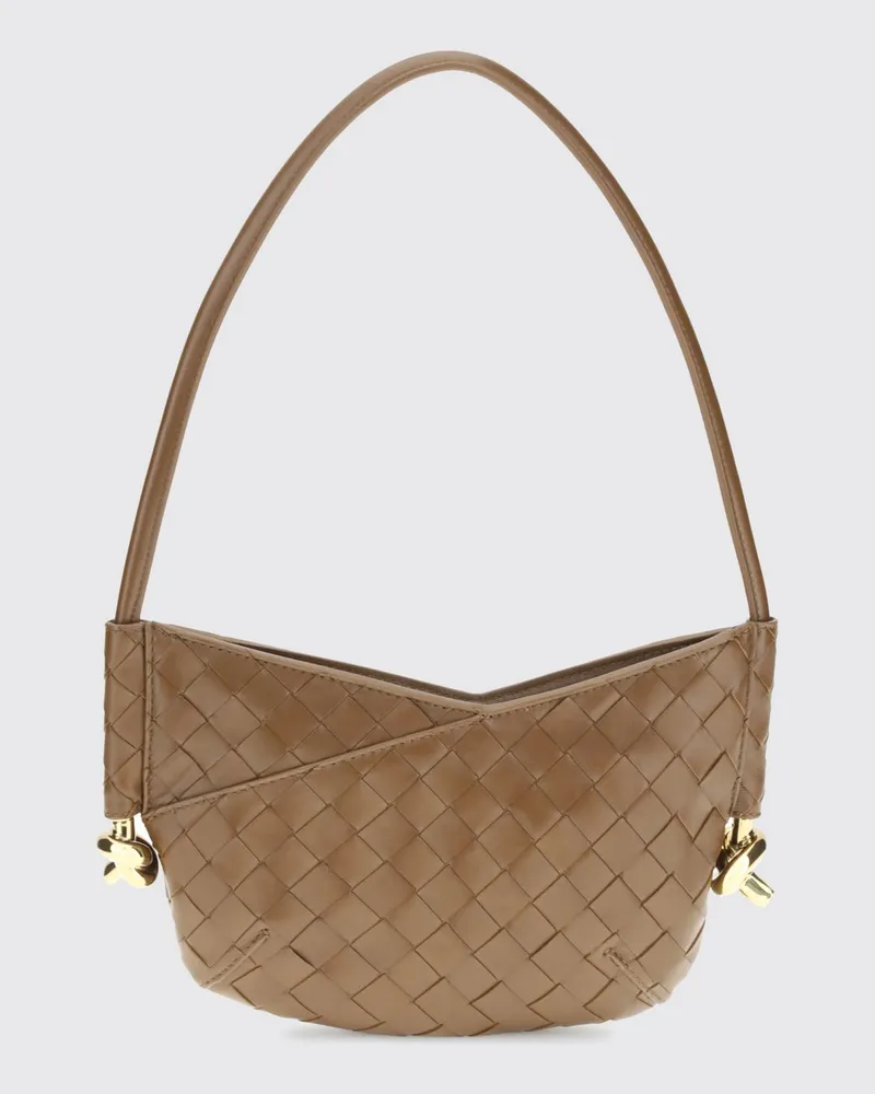 Bottega Veneta Schultertasche damen Haselnuss